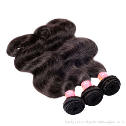 Grade 5A 100% virgin Brazilian hair extensions & hand-tied top-quality body waveNew